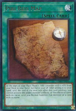 Piri Reis Map [JUSH-EN030] Rare 1st Edition