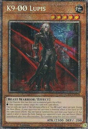 K9-00 Lupis  [JUSH-EN034] Starlight Rare 1st Edition