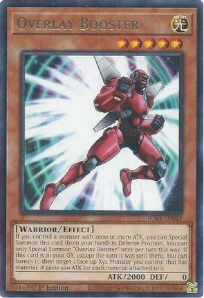 Overlay Booster [JUSH-EN042] Rare 1st Edition
