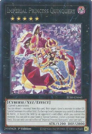 Imperial Princess Quinquery [JUSH-EN045] Rare 1st Edition