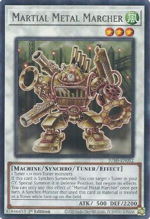 Martial Metal Marcher [JUSH-EN052] Rare 1st Edition