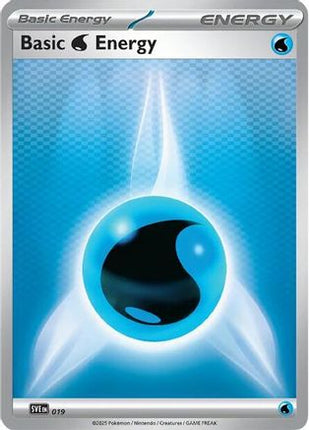 Basic Water Energy - 019 - 19/null [SVE: Scarlet & Violet Energies] Reverse Holofoil