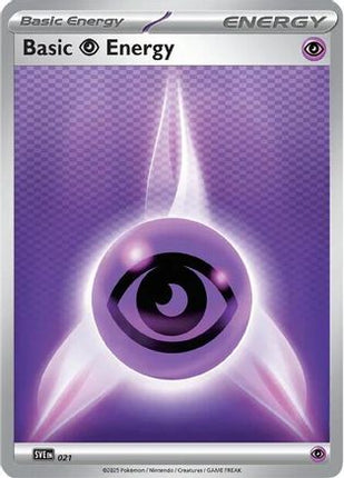 Basic Psychic Energy - 021 - 21/null [SVE: Scarlet & Violet Energies] Reverse Holofoil