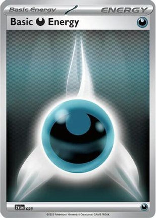 Basic Darkness Energy - 023 - 23/null [SVE: Scarlet & Violet Energies] Reverse Holofoil