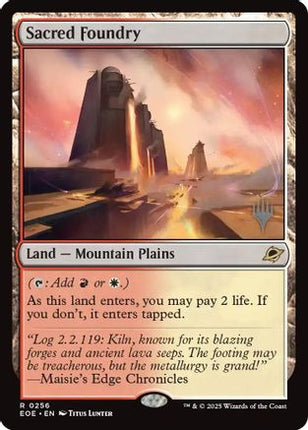 Sacred Foundry [Promo Pack: Edge of Eternities]