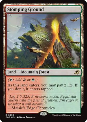 Stomping Ground [Promo Pack: Edge of Eternities] Foil