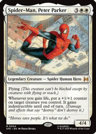 Spider-Man, Peter Parker [Marvel's Spider-Man: Eternal-Legal] Foil