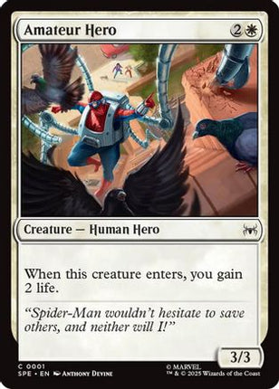 Amateur Hero [Marvel's Spider-Man: Eternal-Legal] Foil