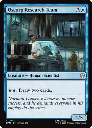 Oscorp Research Team [Marvel's Spider-Man] Foil