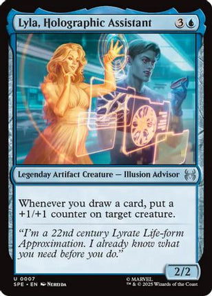 Lyla, Holographic Assistant [Marvel's Spider-Man: Eternal-Legal] Foil