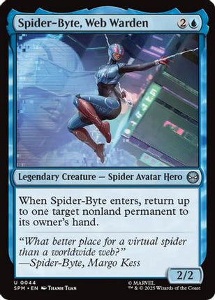 Spider-Byte, Web Warden [Marvel's Spider-Man] Foil