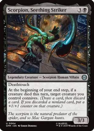 Scorpion, Seething Striker [Marvel's Spider-Man] Foil