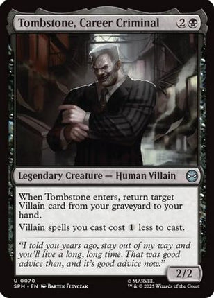 Tombstone, Career Criminal [Marvel's Spider-Man] Foil