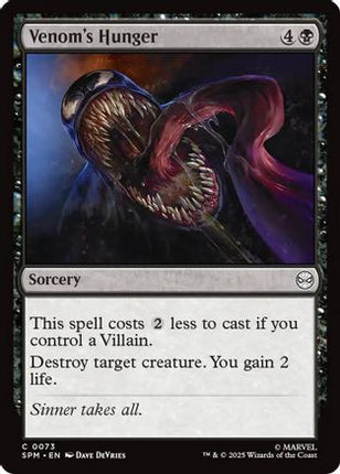 Venom's Hunger [Marvel's Spider-Man] Foil