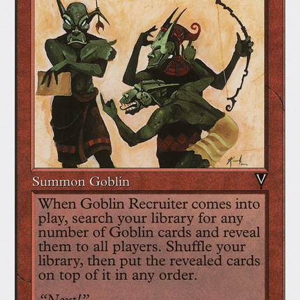 Goblin Recruiter (014) [Anthologies]