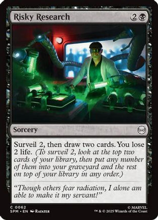 Risky Research [Marvel's Spider-Man] Foil