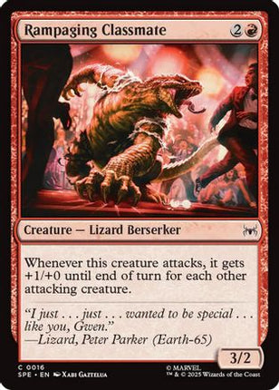 Rampaging Classmate [Marvel's Spider-Man: Eternal-Legal] Foil