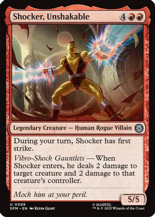 Shocker, Unshakable [Marvel's Spider-Man] Foil