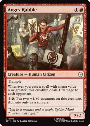 Angry Rabble [Marvel's Spider-Man] Foil