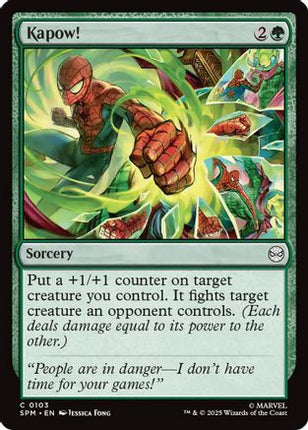 Kapow! [Marvel's Spider-Man] Foil