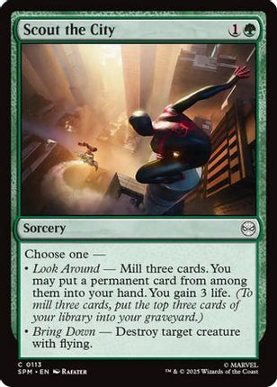 Scout the City [Marvel's Spider-Man] Foil