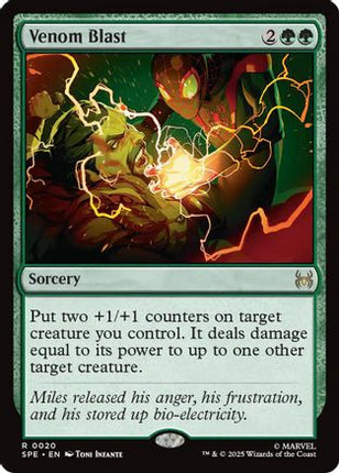 Venom Blast [Marvel's Spider-Man: Eternal-Legal] Foil