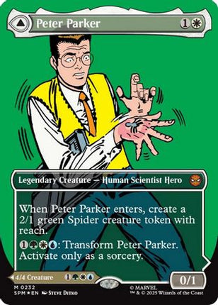 Peter Parker (Showcase) [Marvel's Spider-Man] Foil