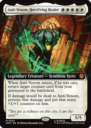 Anti-Venom, Horrifying Healer (Extended Art) [Marvel's Spider-Man] Foil