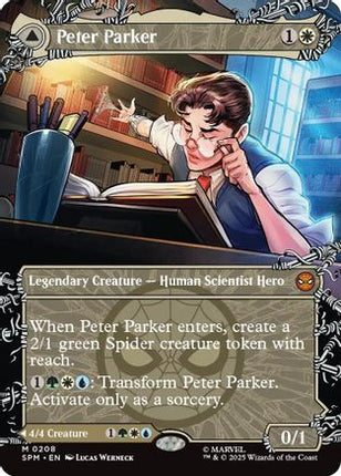 Peter Parker (0208) (Borderless) [Marvel's Spider-Man] Foil
