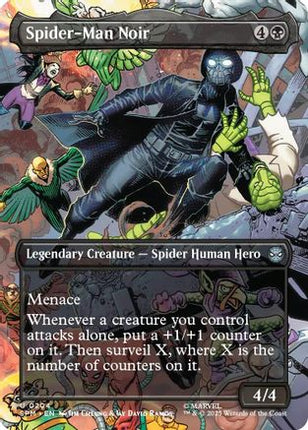 Spider-Man Noir (Borderless) [Marvel's Spider-Man] Foil