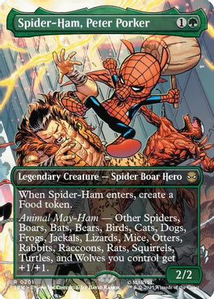Spider-Ham, Peter Porker (Borderless) [Marvel's Spider-Man] Foil