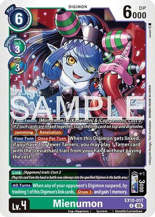 Mienumon [EX10-017] [Sinister Order] Foil