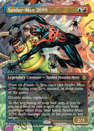 Spider-Man 2099 (0205) (Borderless) [Marvel's Spider-Man] Foil