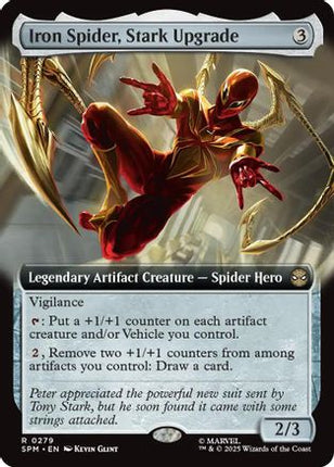 Iron Spider, Stark Upgrade (Extended Art) [Marvel's Spider-Man] Foil