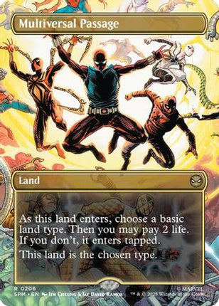 Multiversal Passage (Borderless) [Marvel's Spider-Man] Foil