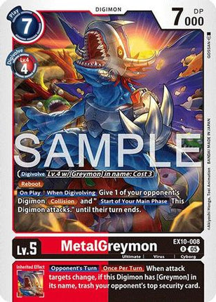 MetalGreymon [EX10-008] [Sinister Order] Foil