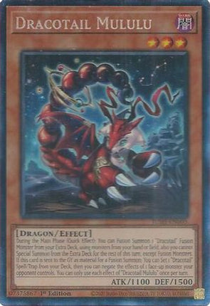 Dracotail Mululu  [JUSH-EN005] Collector's Rare 1st Edition