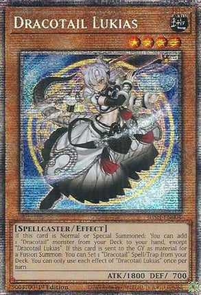 Dracotail Lukias  [JUSH-EN001] Starlight Rare 1st Edition