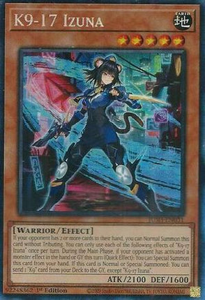 K9-17 Izuna  [JUSH-EN031] Collector's Rare 1st Edition