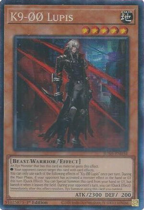 K9-00 Lupis (CR) (Collector's Rare) [JUSH-EN034] 1st Edition
