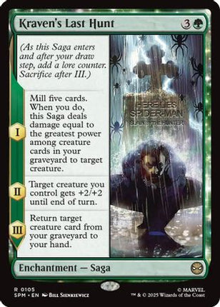 Kraven's Last Hunt [Marvel's Spider-Man] Foil