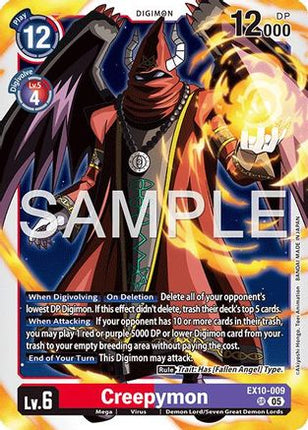 Creepymon [EX10-009] [Sinister Order] Foil