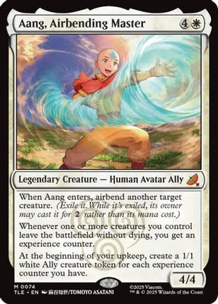 Aang, Airbending Master [Avatar: The Last Airbender: Eternal-Legal] Foil