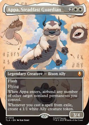 Appa, Steadfast Guardian (Borderless) [Avatar: The Last Airbender] Foil