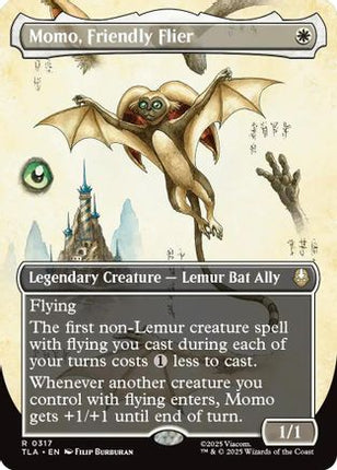 Momo, Friendly Flier (Borderless) [Avatar: The Last Airbender] Foil