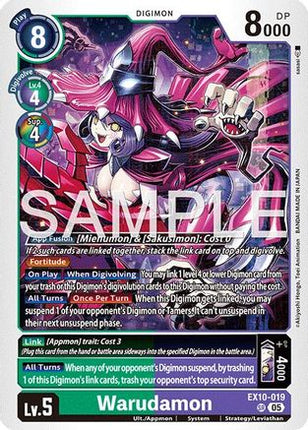 Warudamon [EX10-019] [Sinister Order] Foil