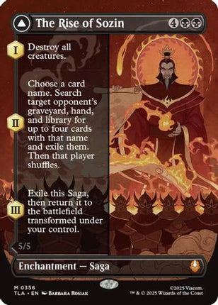 The Rise of Sozin (Borderless) [Avatar: The Last Airbender] Foil