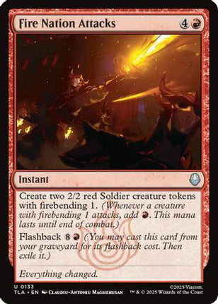 Fire Nation Attacks [Avatar: The Last Airbender] Foil