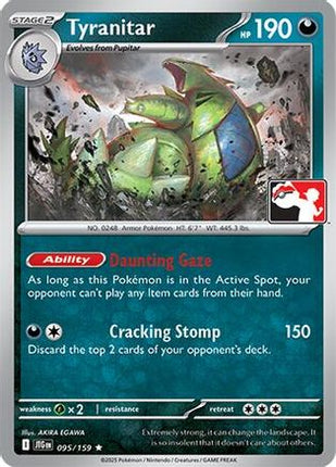 Tyranitar 095- Prize Pack Series Cards