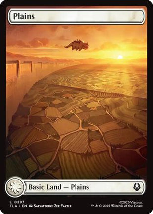 Plains (287) (287) [Avatar: The Last Airbender] Foil